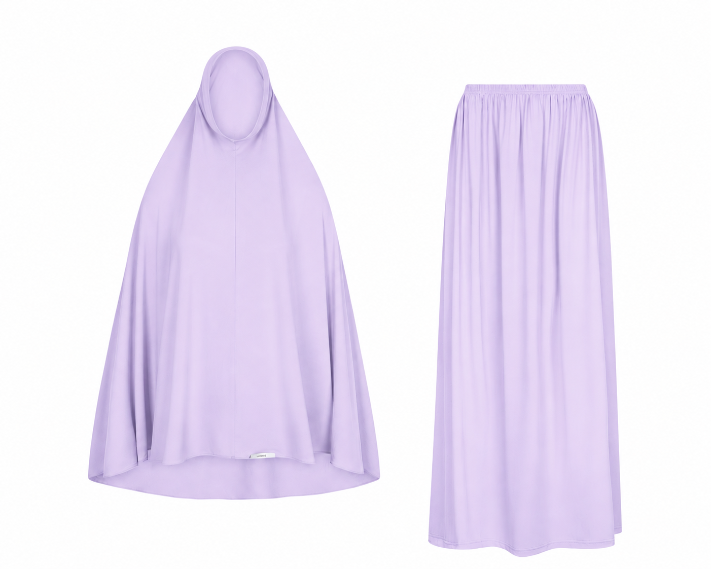 Khimaarset met Rok | Lilac