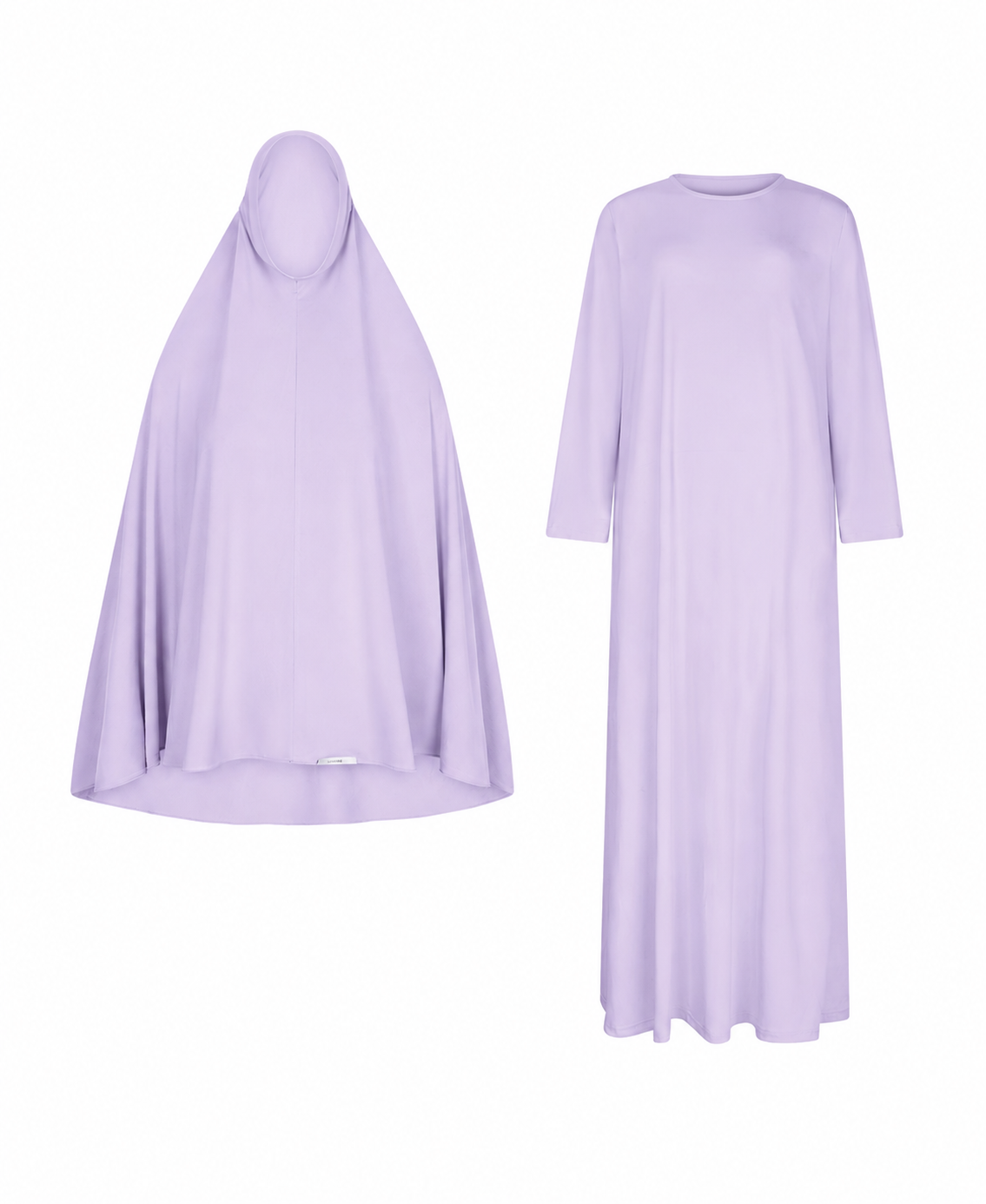 Khimaarset met Jurk | Lilac