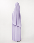 Khimaarset met Jurk | Lilac