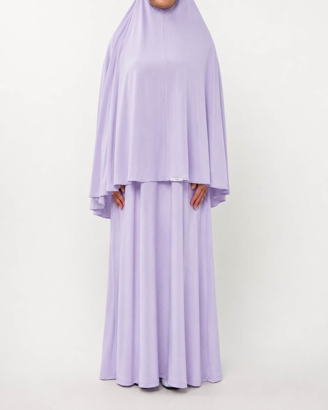 Khimaarset met Jurk | Lilac